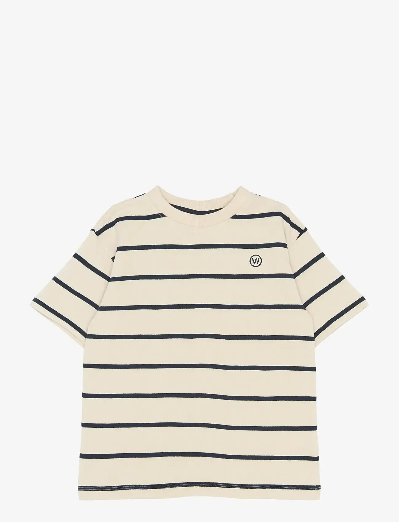 The New - TNSloane OS S_S Tee - kurzärmelige - gardenia striped - 1