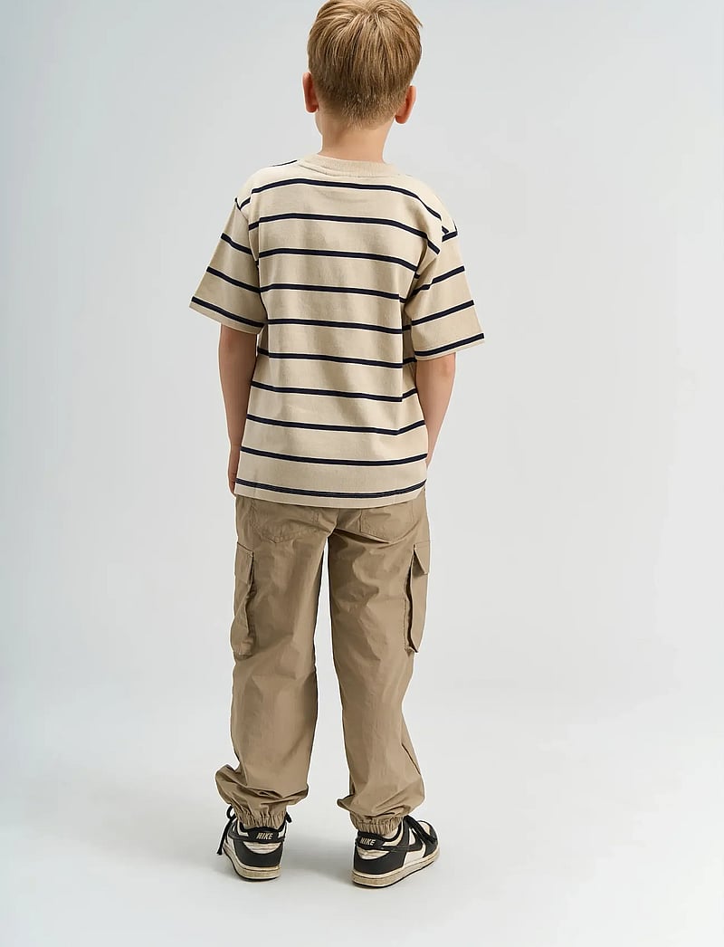 The New - TNSloane OS S_S Tee - kurzärmelige - gardenia striped - 3