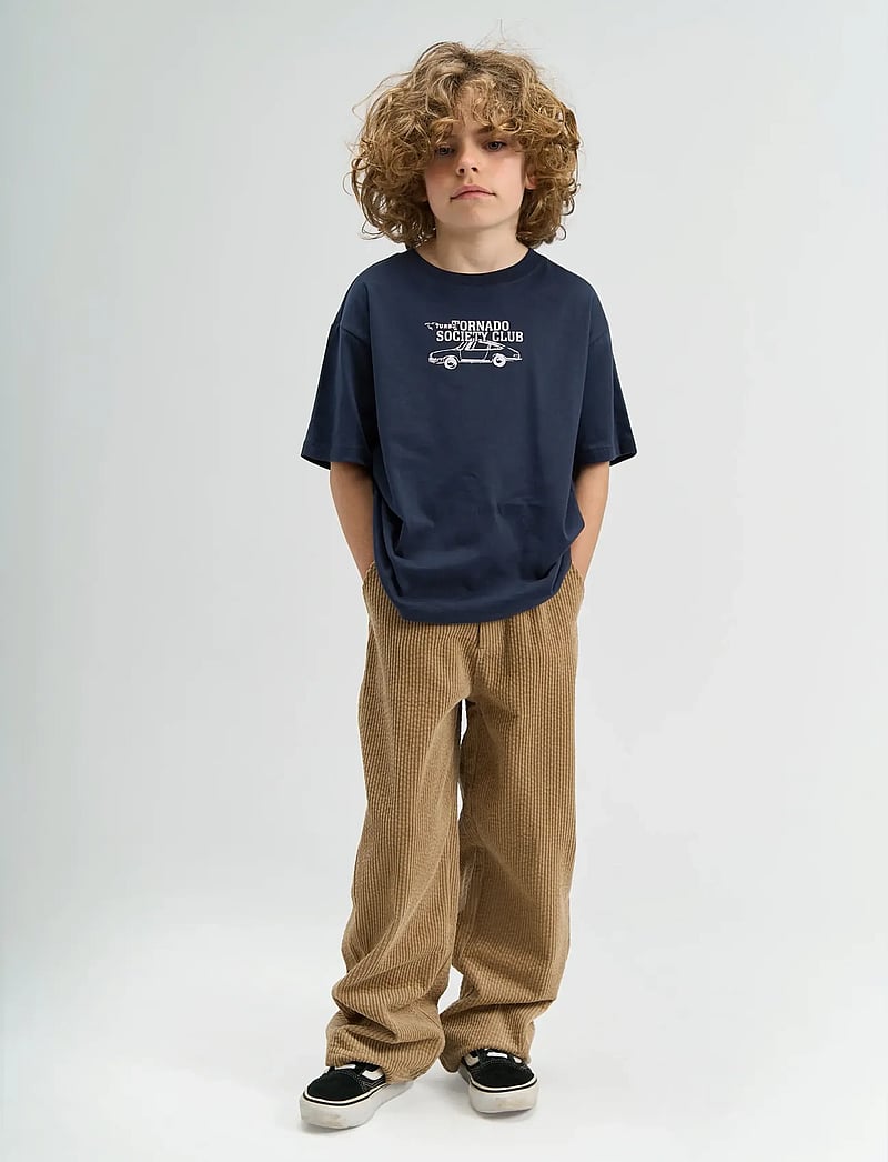 The New - TNSigvard OS S_S Tee - kortärmade t-shirts - navy blazer - 0