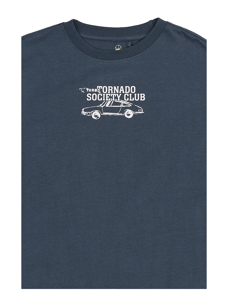 The New - TNSigvard OS S_S Tee - kortärmade t-shirts - navy blazer - 3