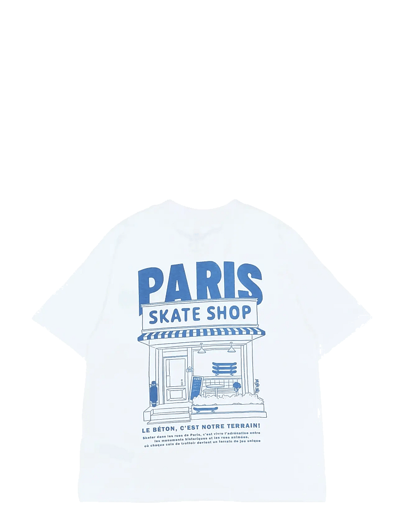 The New - TNSeymore OS S_S Tee - kortærmede t-shirts - bright white - 2