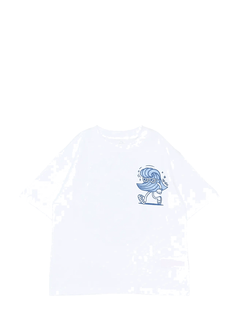 The New - TNSean OS S_S Tee - kortærmede t-shirts - bright white - 1