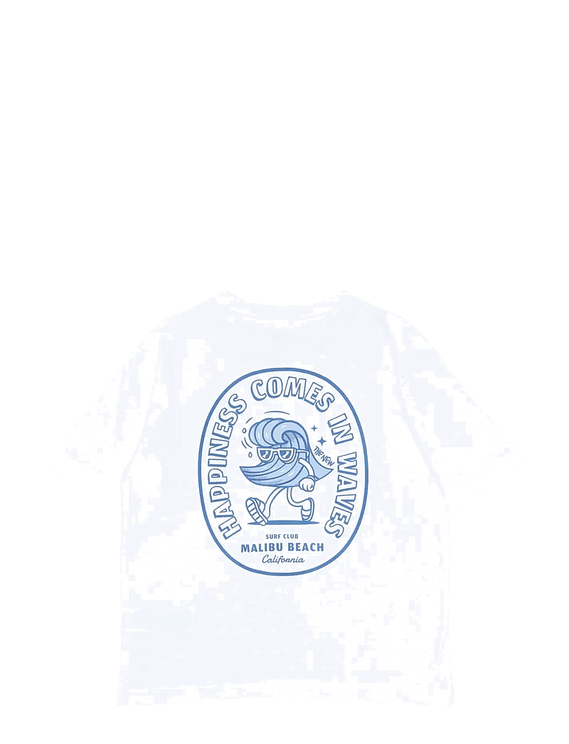 The New - TNSean OS S_S Tee - kortærmede t-shirts - bright white - 2