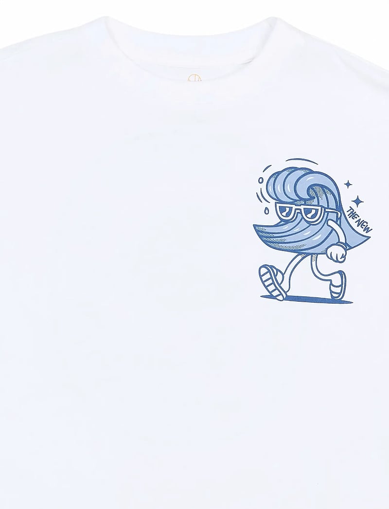 The New - TNSean OS S_S Tee - kortærmede t-shirts - bright white - 4