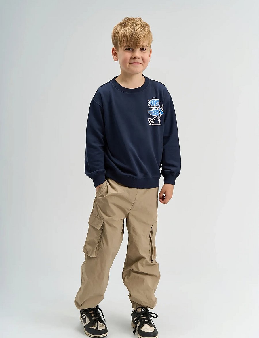 The New - TNSeth OS Sweatshirt - sweatshirts - navy blazer - 0