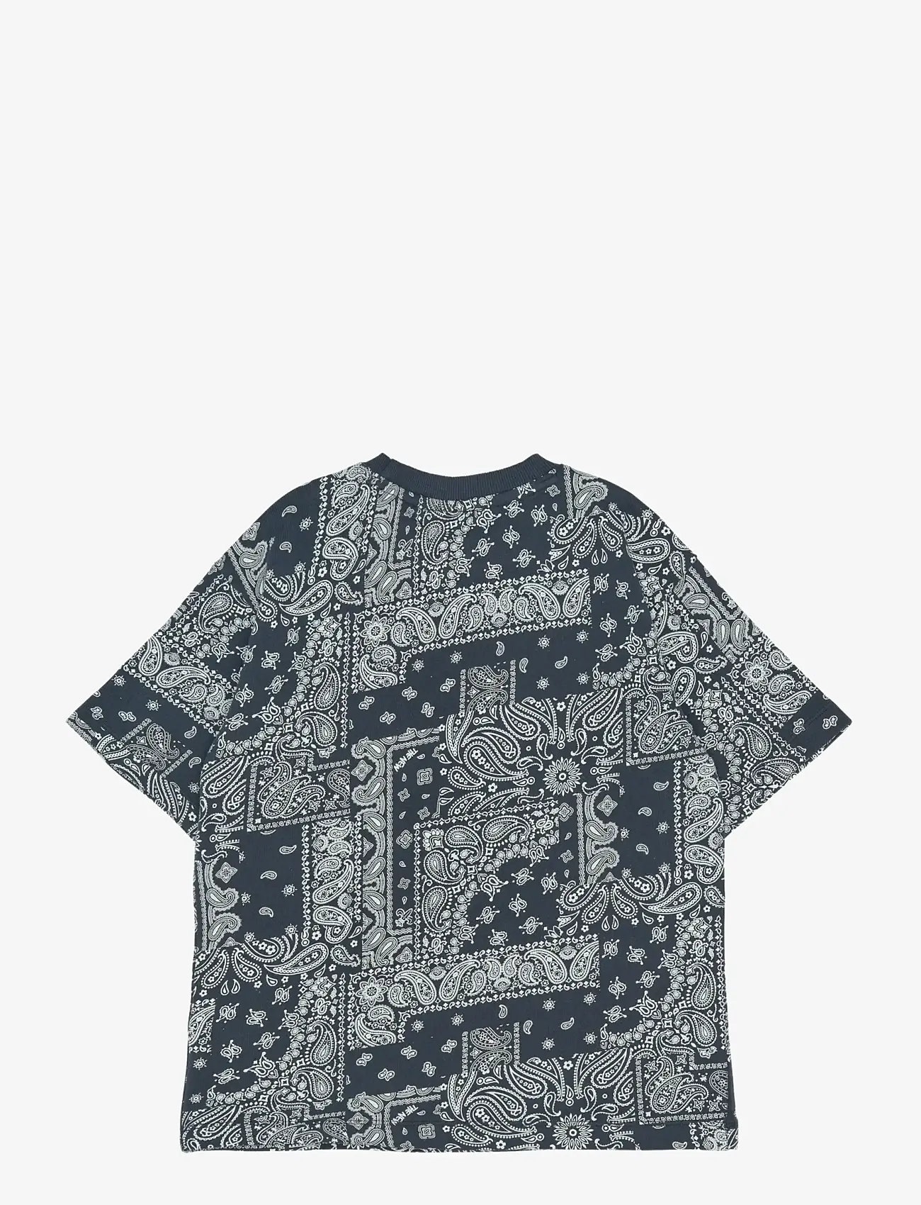 The New - TNSixten OS S_S Tee - kortærmede t-shirts - navy blazer aop - 2