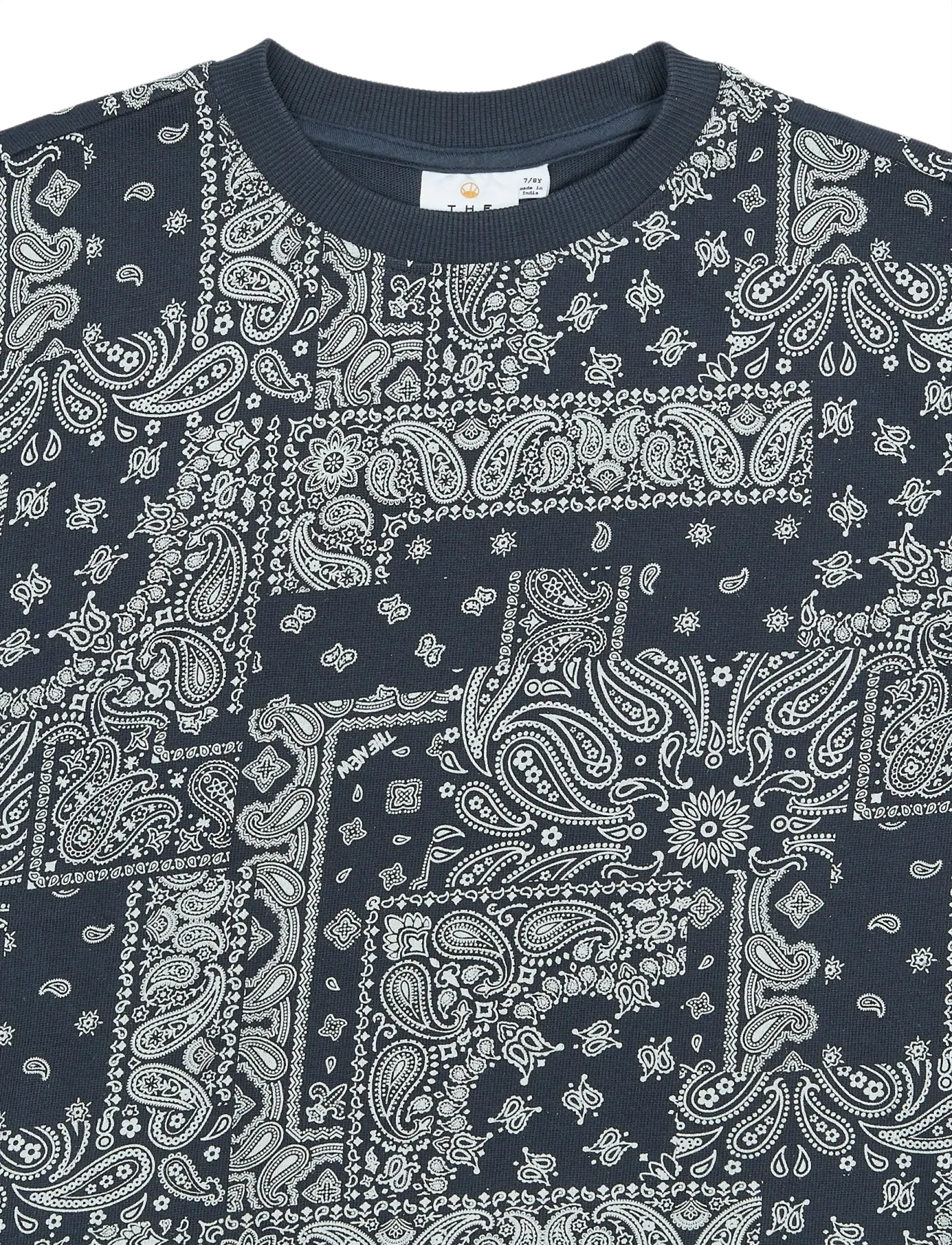 The New - TNSixten OS S_S Tee - kurzärmelige - navy blazer aop - 3