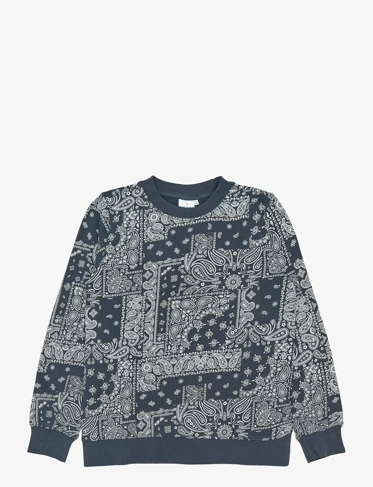 The New - TNSixten Sweatshirt - sweatshirts - navy blazer aop - 1