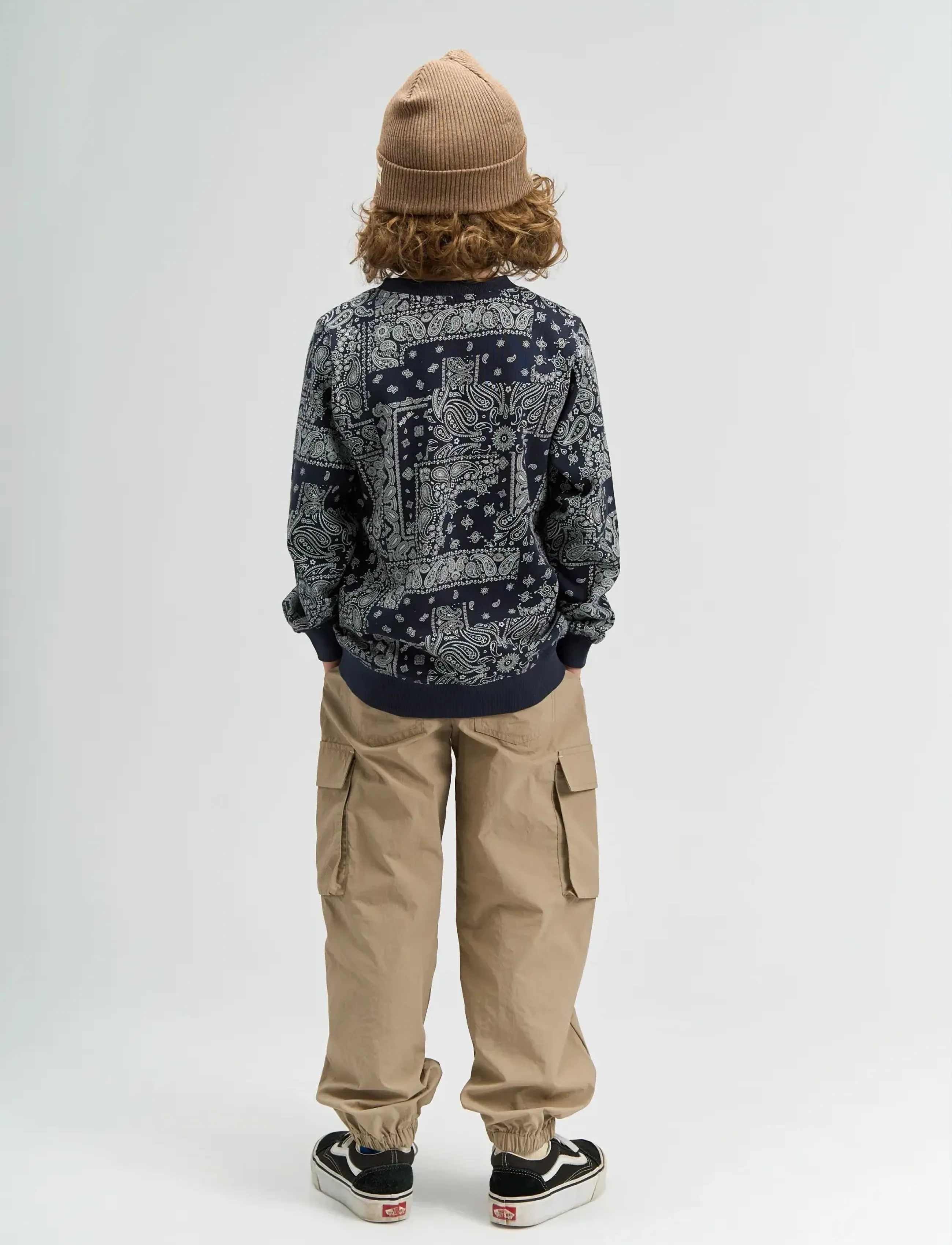 The New TNSixten Sweatshirt - Överdelar - NAVY BLAZER AOP / navy