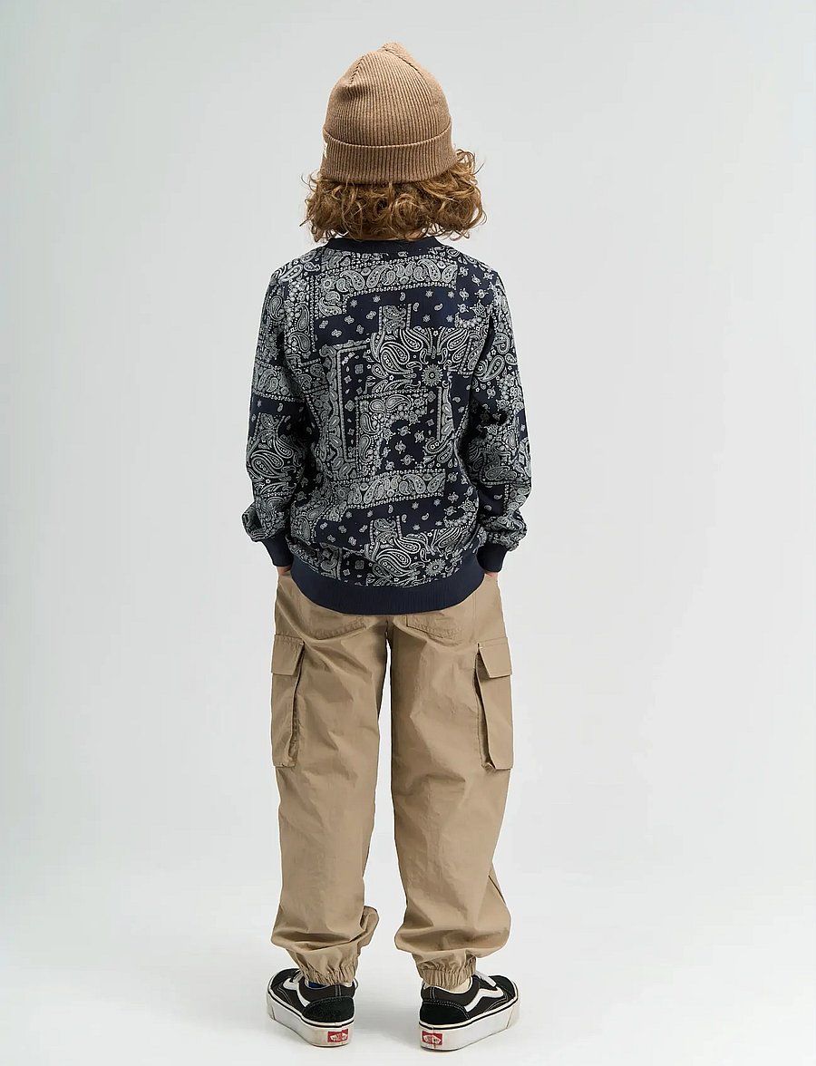 The New - TNSixten Sweatshirt - sweatshirts - navy blazer aop - 0