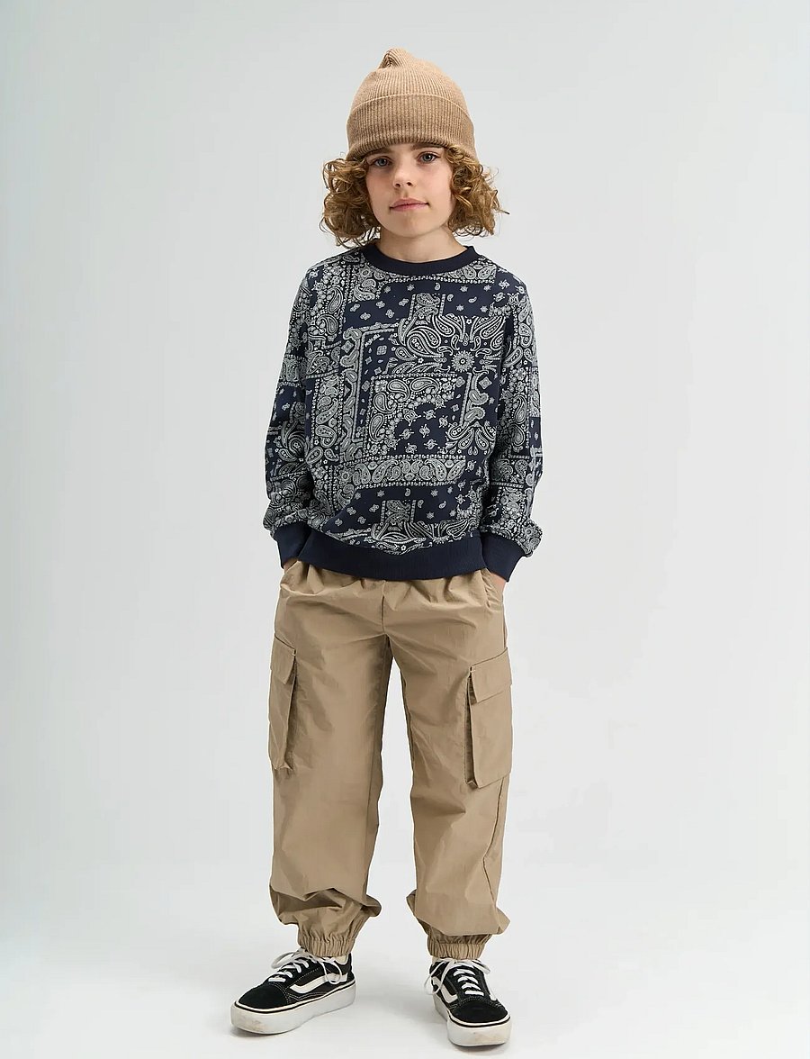 The New - TNSixten Sweatshirt - sweatshirts - navy blazer aop - 3
