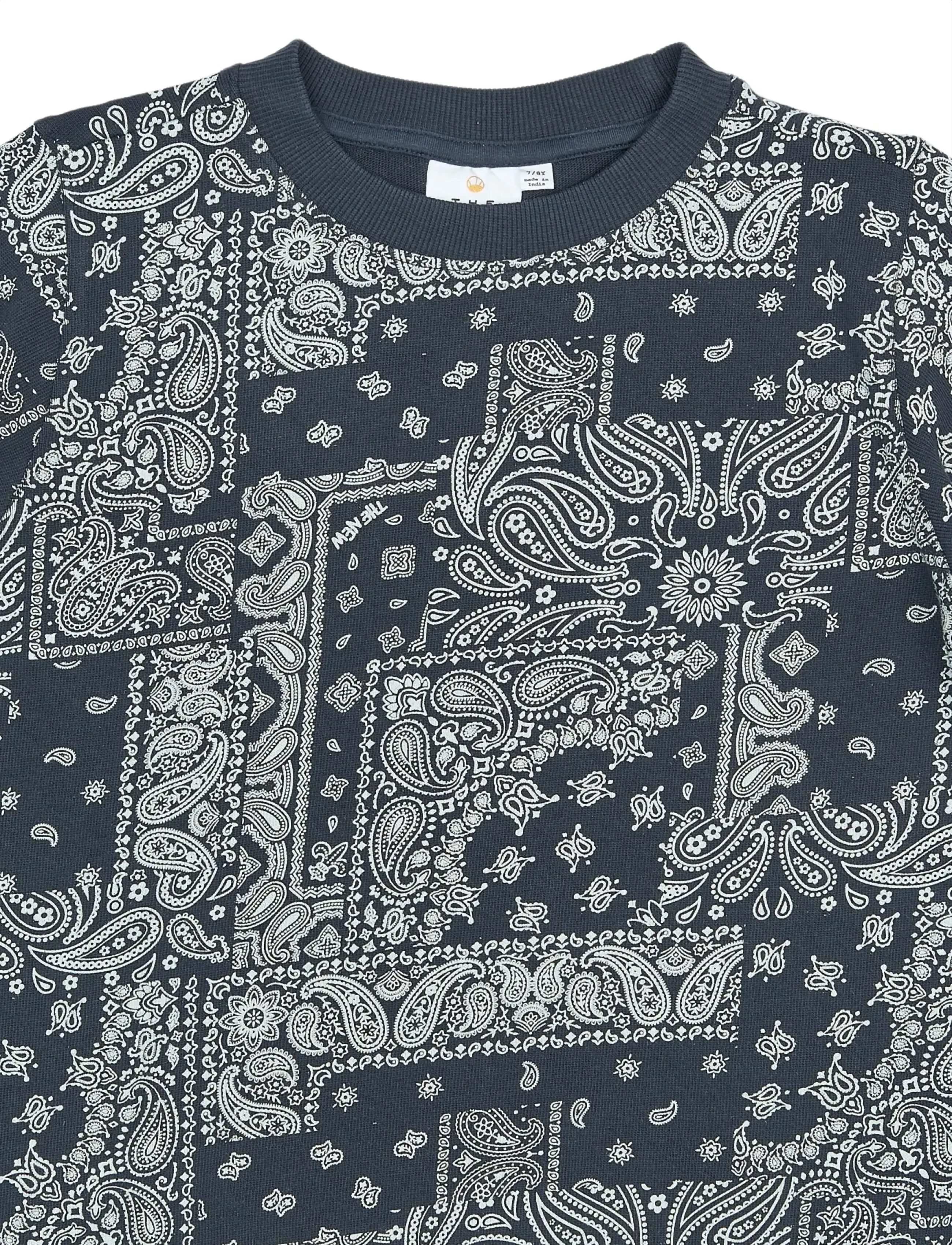 The New - TNSixten Sweatshirt - bluzy - navy blazer aop - 4