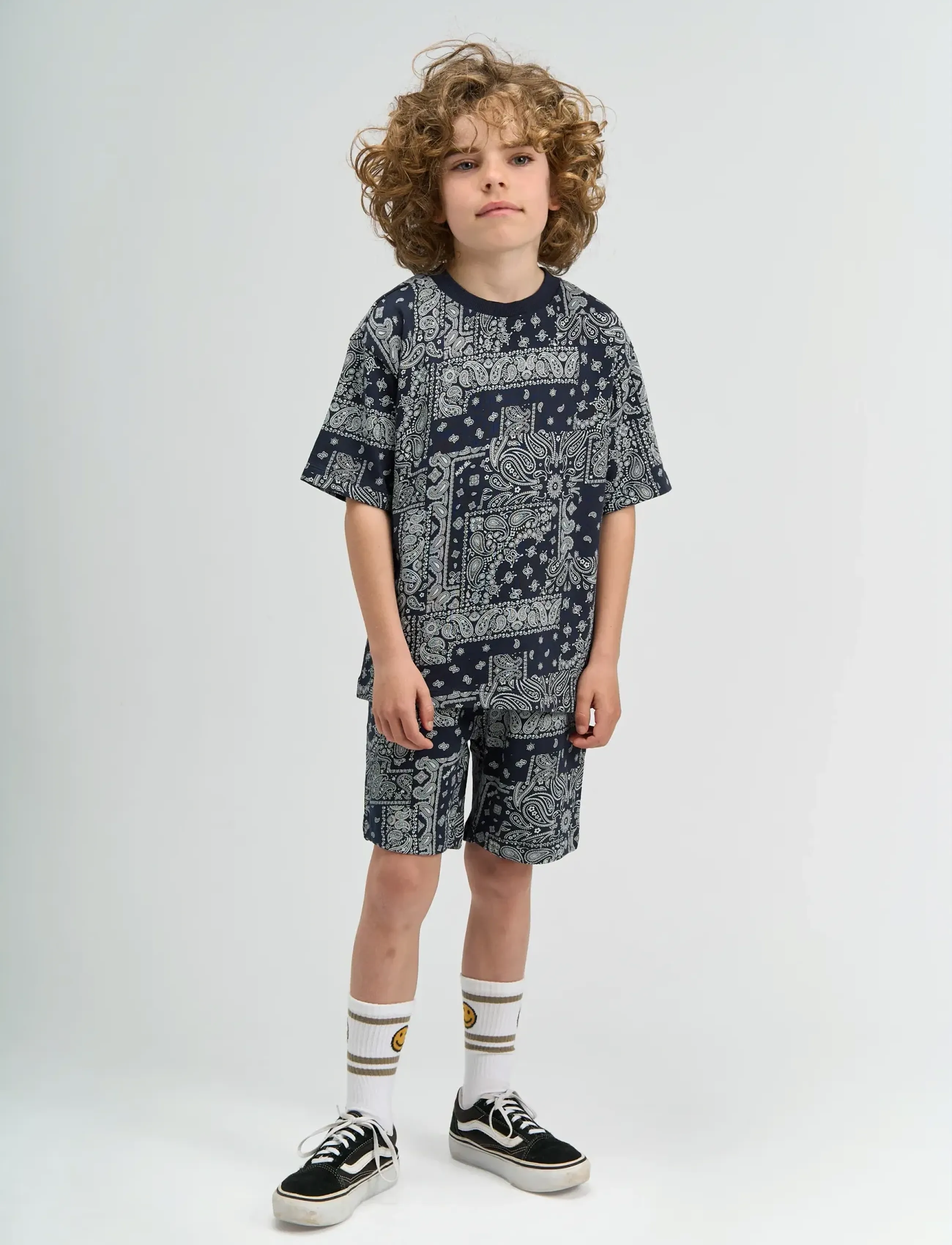 The New TNSixten Shorts - Casual shorts - NAVY BLAZER AOP / navy