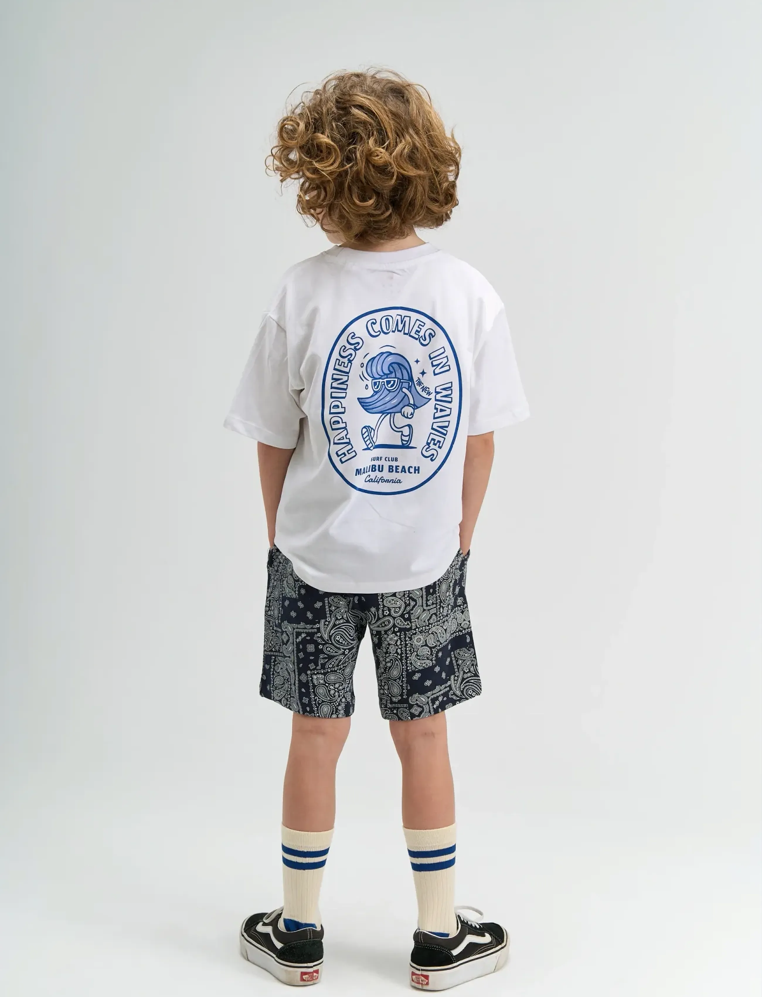 The New - TNSixten Shorts - casual shorts - navy blazer aop - 5