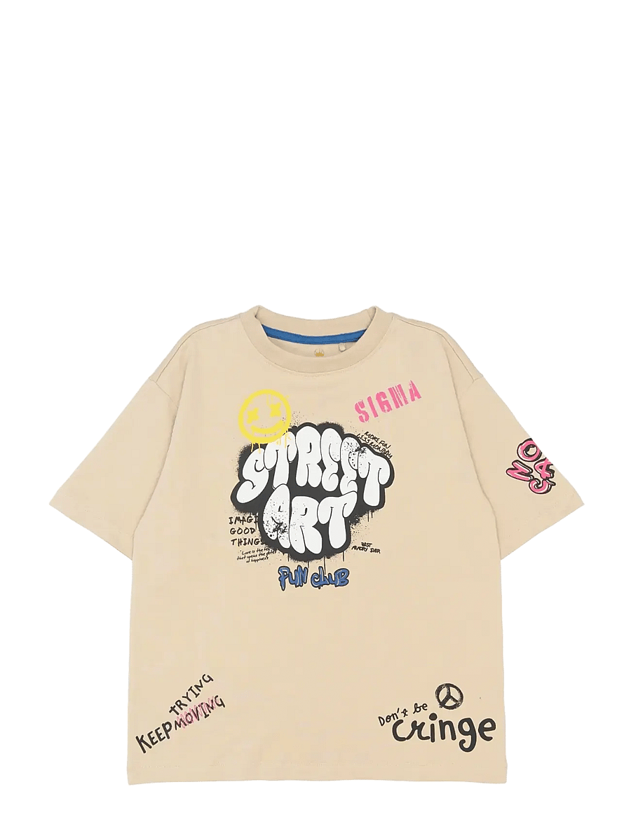 The New - TNSully OS S_S Tee - lühikeste varrukatega t-särgid - humus - 1