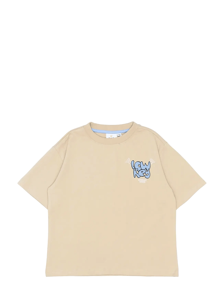 The New - TNScott OS S_S Tee - kortærmede t-shirts - humus - 1