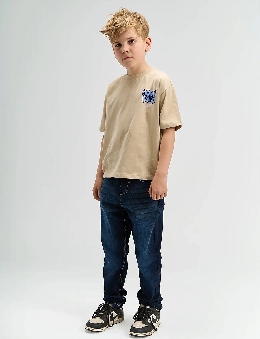 The New - TNScott OS S_S Tee - kortærmede t-shirts - humus - 0