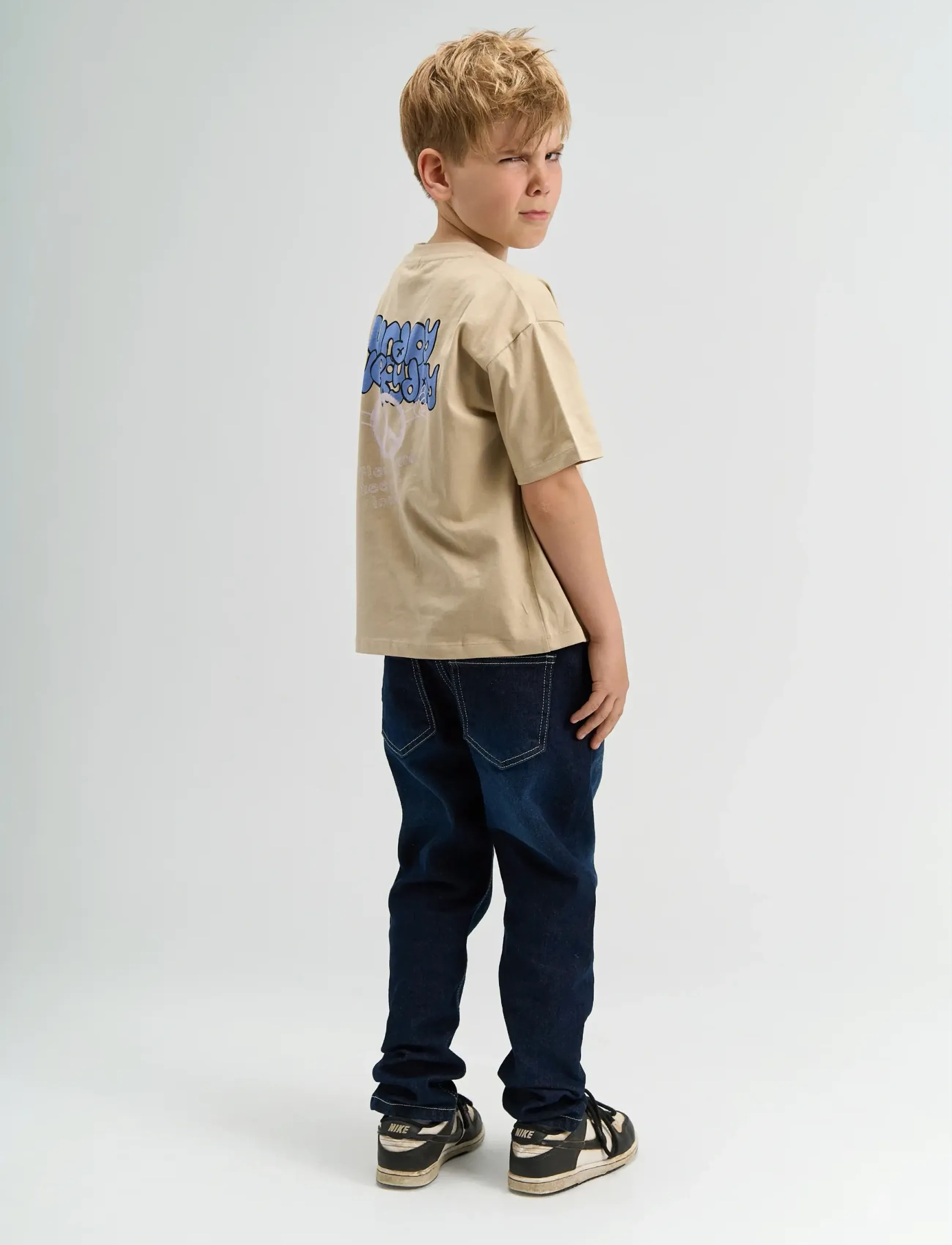 The New - TNScott OS S_S Tee - kortærmede t-shirts - humus - 3
