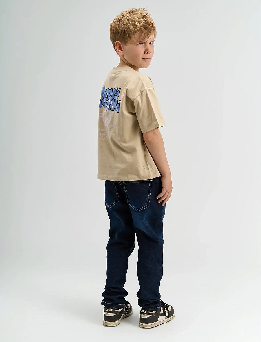 The New - TNScott OS S_S Tee - kortærmede t-shirts - humus - 3