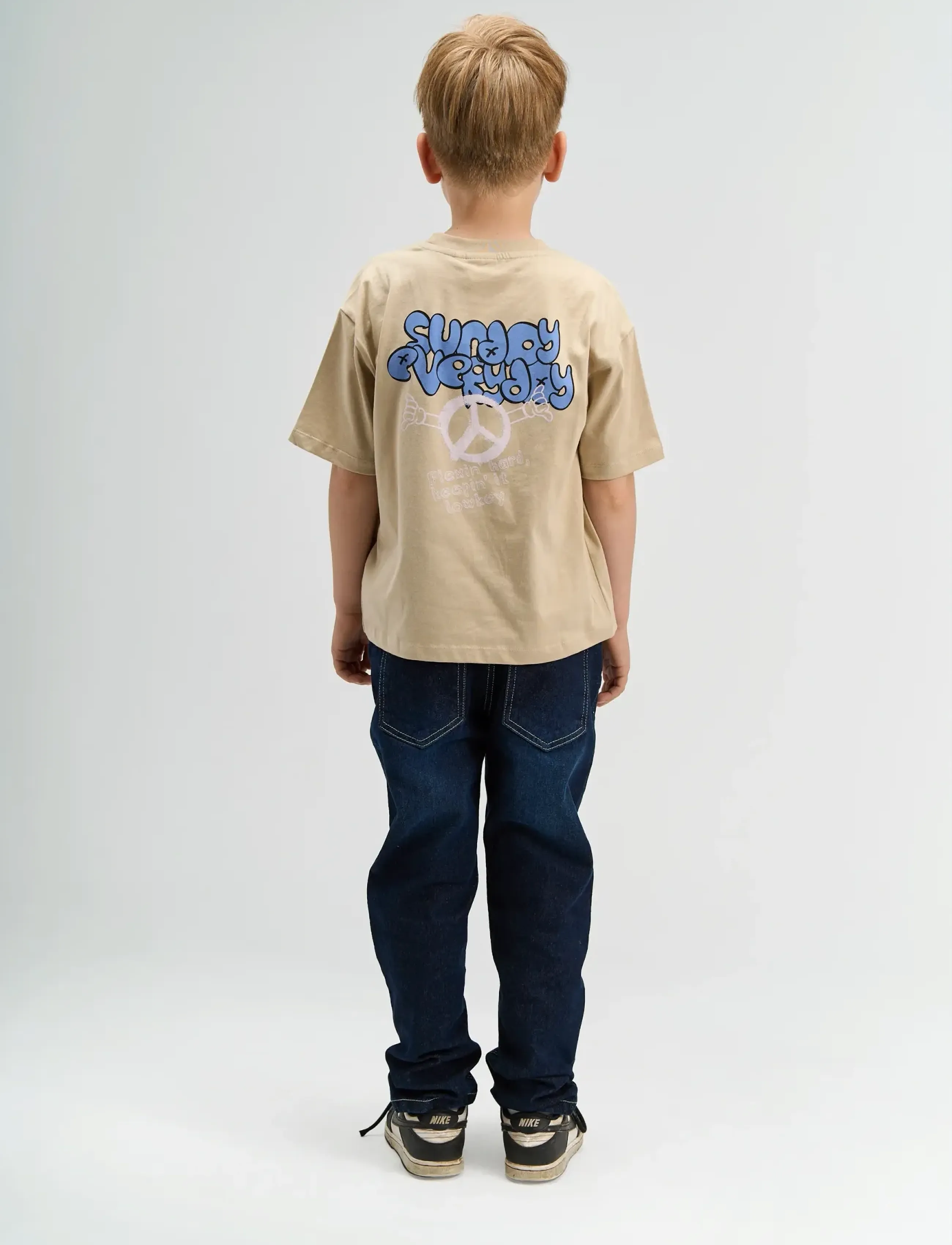 The New - TNScott OS S_S Tee - kortærmede t-shirts - humus - 4
