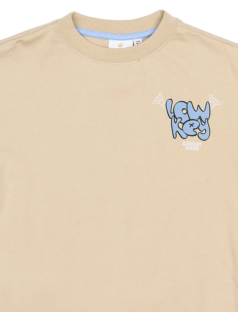 The New - TNScott OS S_S Tee - kortärmade t-shirts - humus - 5