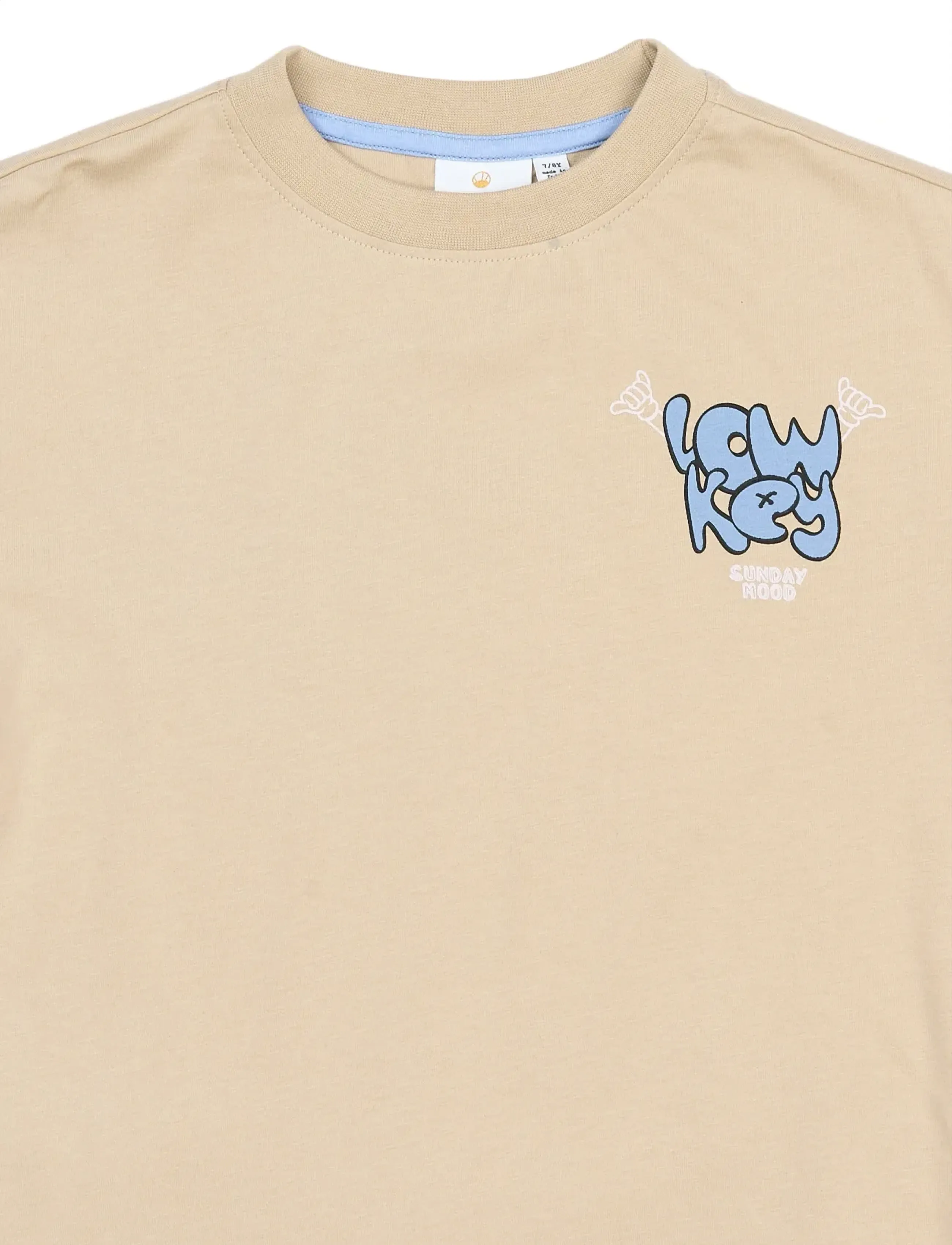 The New - TNScott OS S_S Tee - kortærmede t-shirts - humus - 5