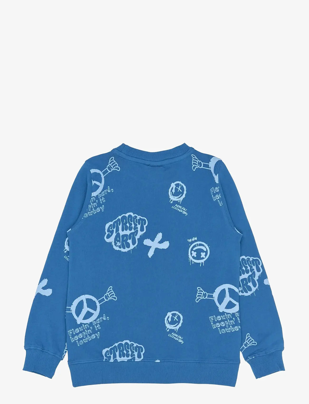 The New - TNSpencer Sweatshirt - sweatshirts - true blue aop - 2