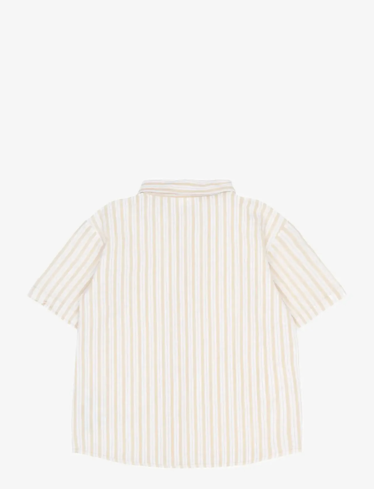 The New - TNSmith S_S Shirt - kurzärmlige hemden - humus striped - 2
