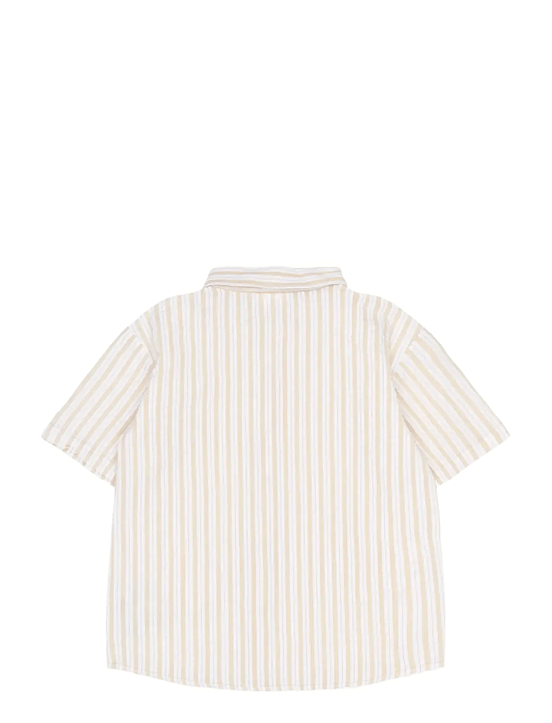 The New - TNSmith S_S Shirt - kurzärmlige hemden - humus striped - 2