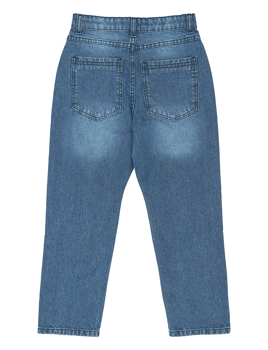 The New - TNMarchall Baggy Fit Jeans - medium blue denim - 2