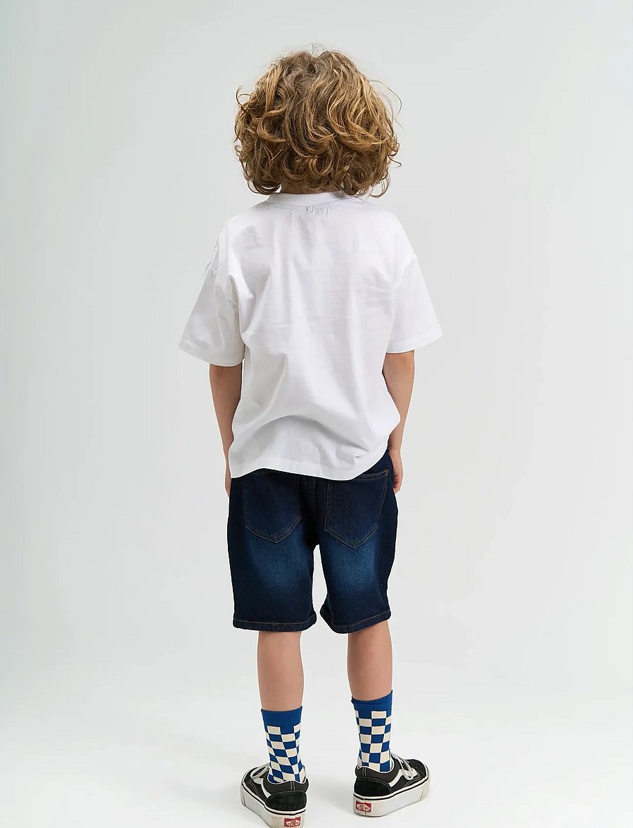 The New - TNJosh Tapered Fit Denim Shorts - lühikesed teksapüksid - dark blue denim - 3