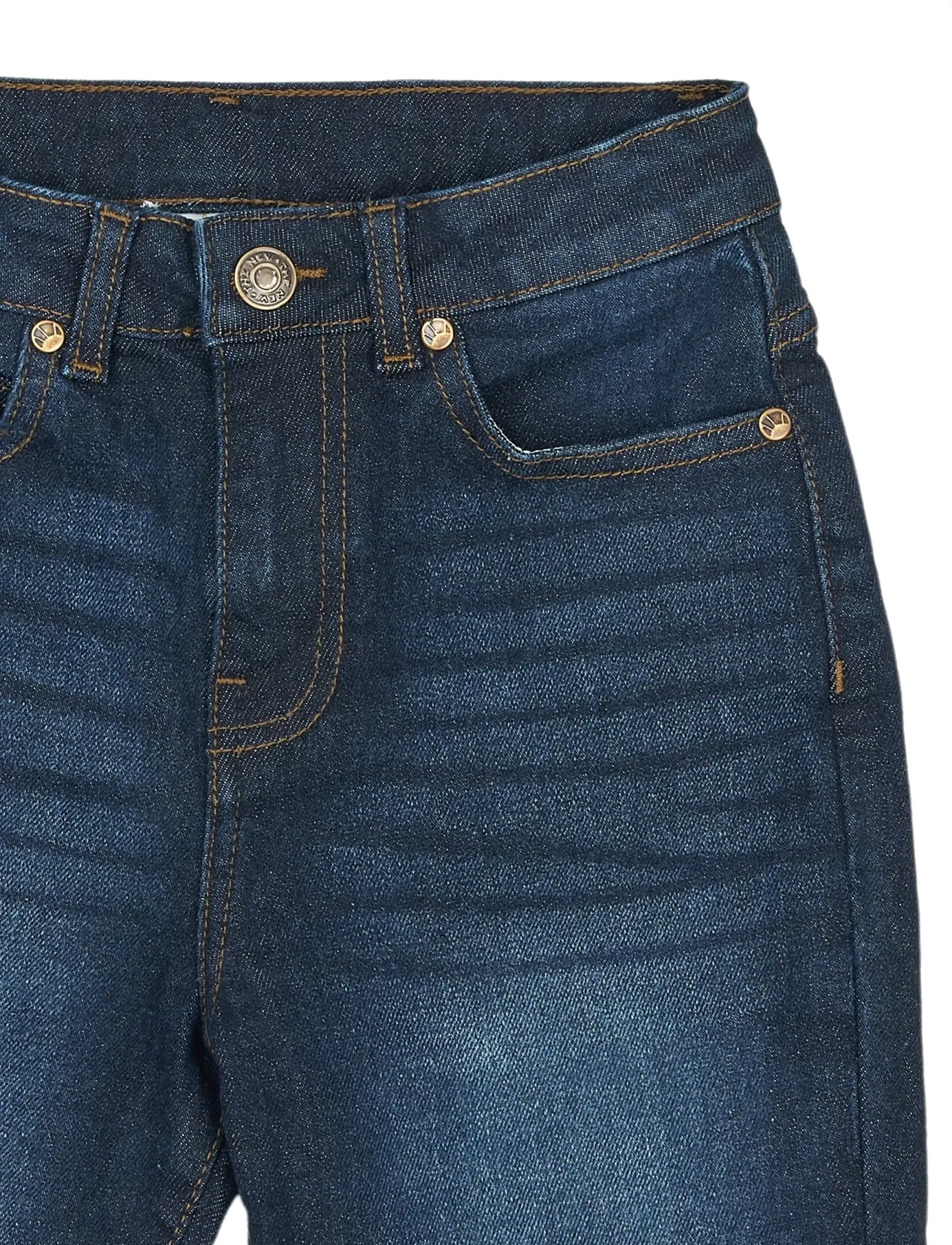 The New - TNJosh Tapered Fit Denim Shorts - lühikesed teksapüksid - dark blue denim - 5