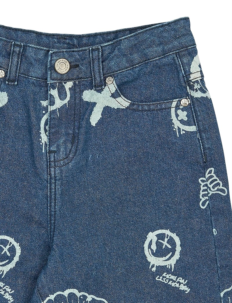 The New - TNSlate Baggy Fit Jeans - loose jeans - medium blue denim aop - 5