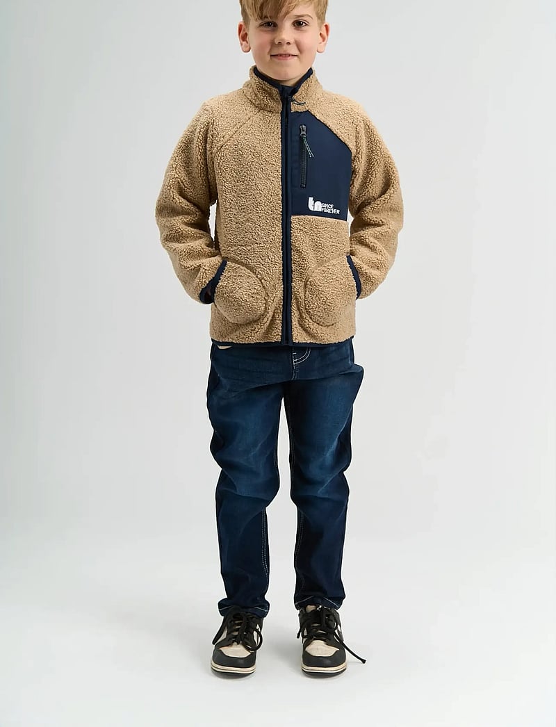 The New - TNStorm Uni Teddy Jacket - fliisjakid - navy blazer - 0