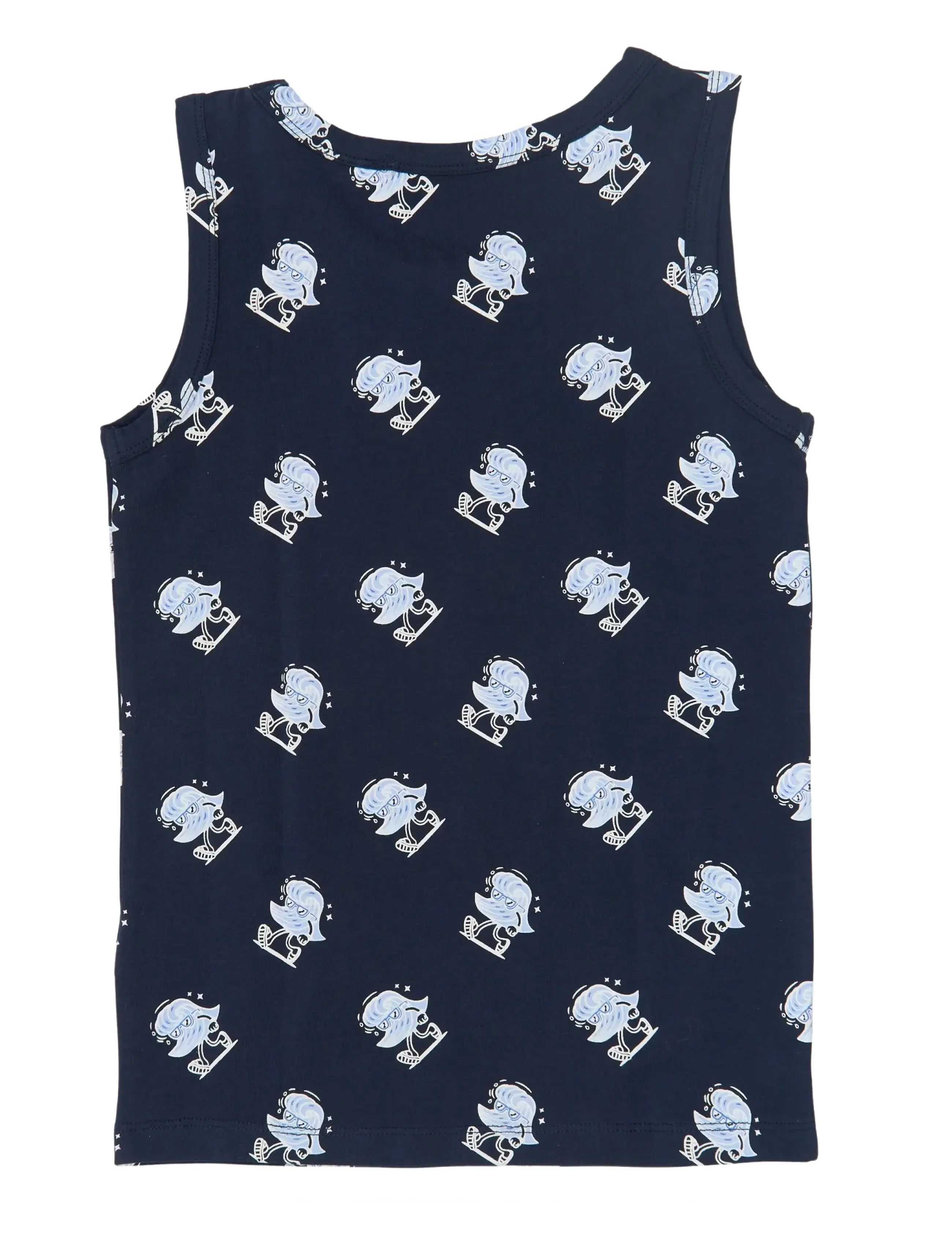 The New - TNTHE NEW Tank Top 2-Pack - hlýrabolir - navy blazer aop - 2