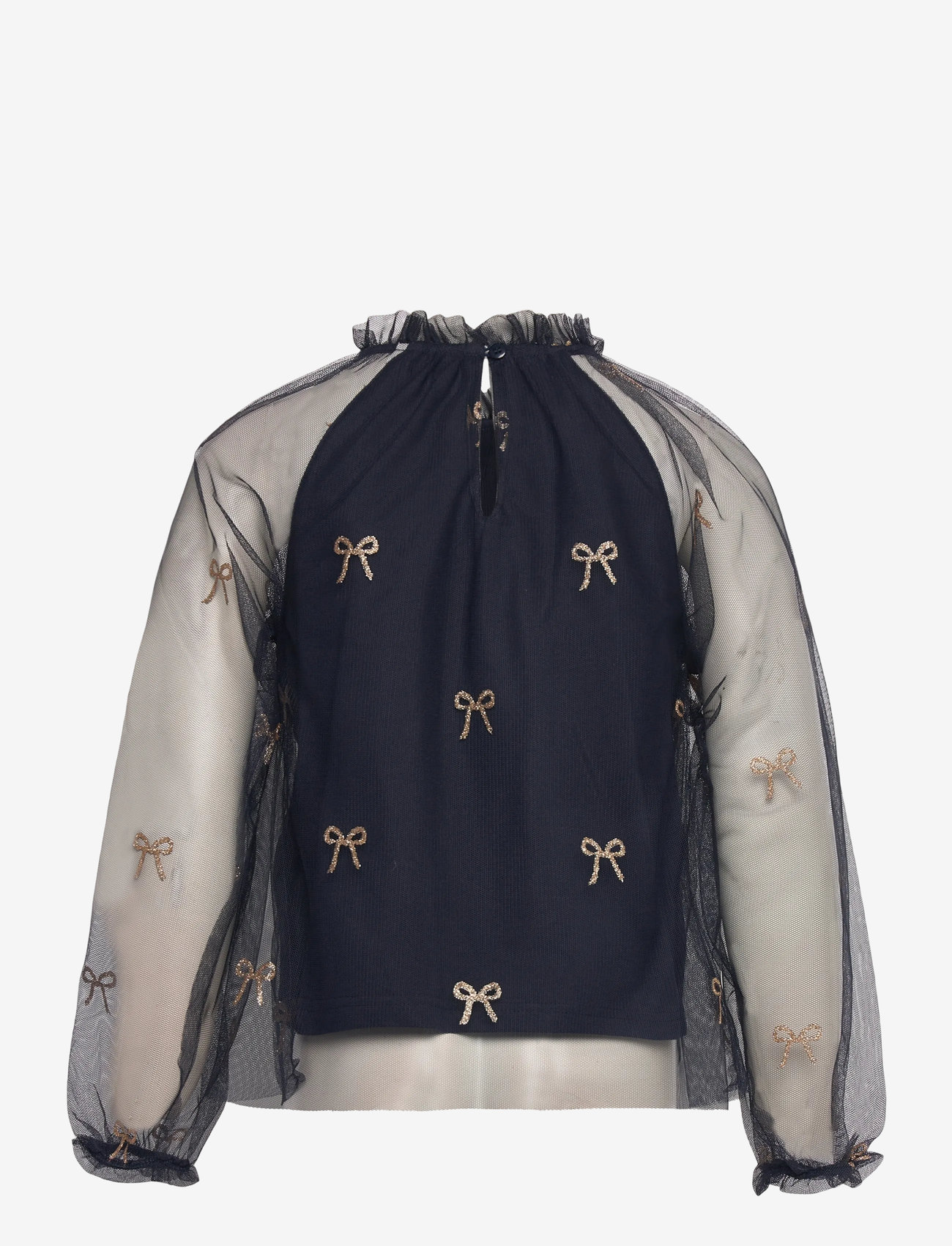 The New - TNRudelle L_S Top - bluser & tunikaer - navy blazer aop - 1