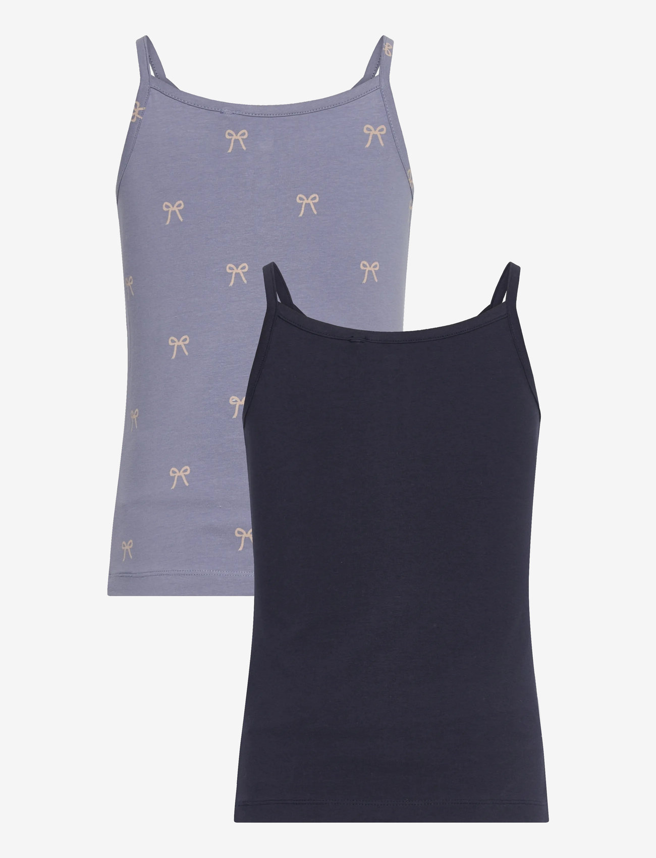 The New - TNTHE NEW Strap Top 2-Pack - linnen - navy blazer - 1