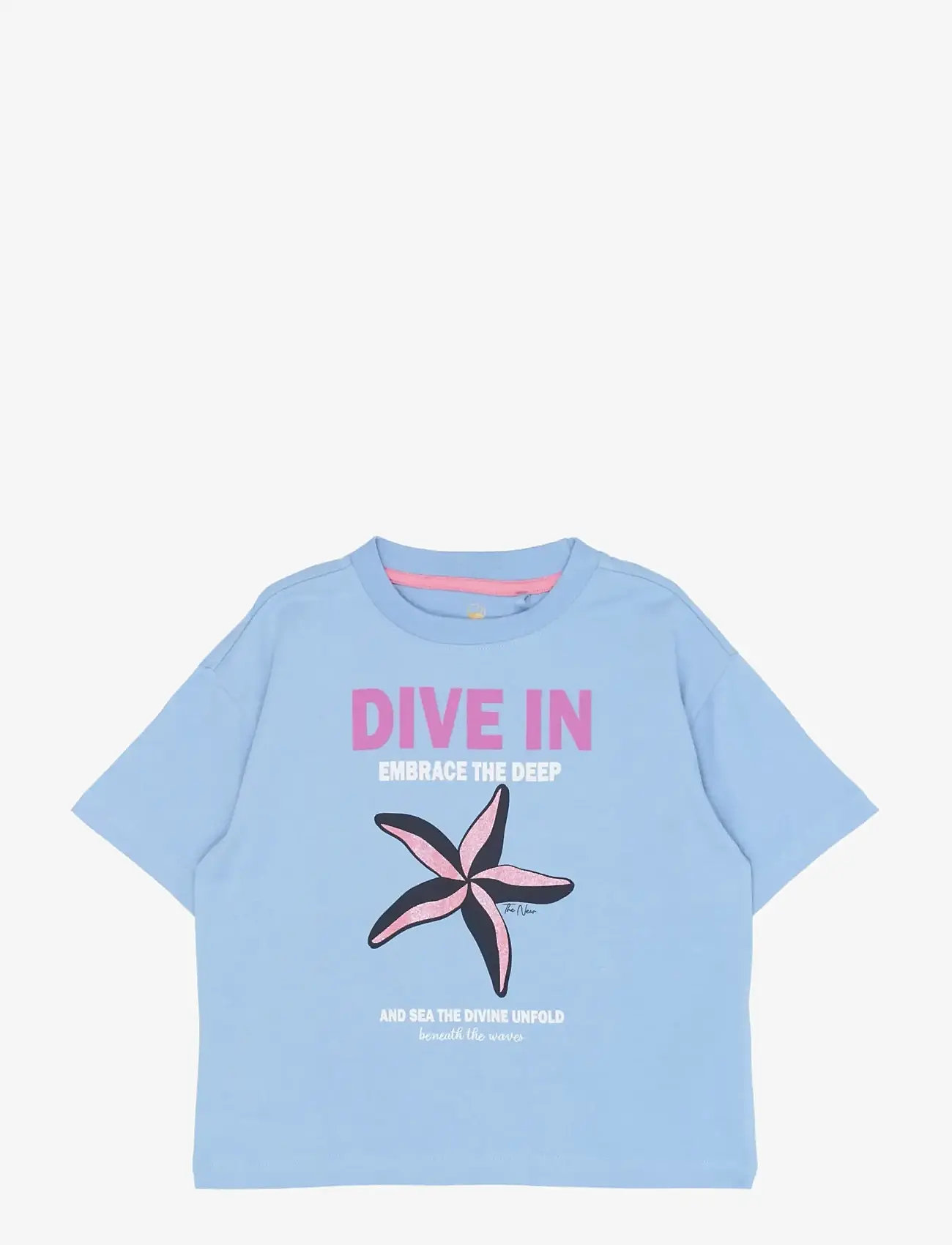 The New - TNTinsley OS S_S Tee - short-sleeved t-shirts - forever blue - 1