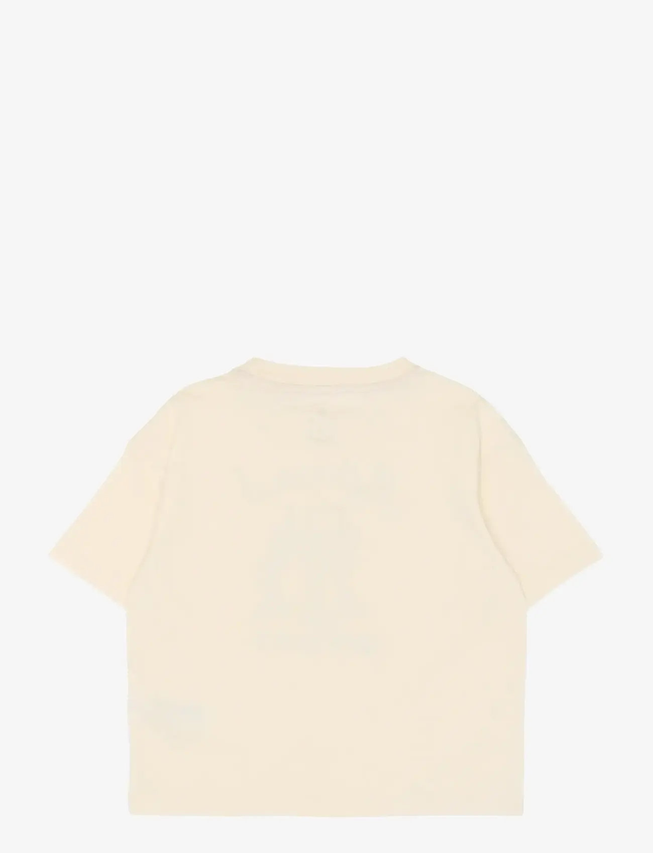 The New - TNTia OS S_S Tee - kortærmede t-shirts - gardenia - 2