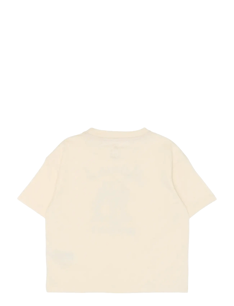The New - TNTia OS S_S Tee - kortærmede t-shirts - gardenia - 2