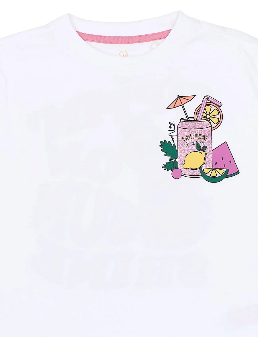 The New - TNTarla OS S_S Tee - kurzärmelige - bright white - 5