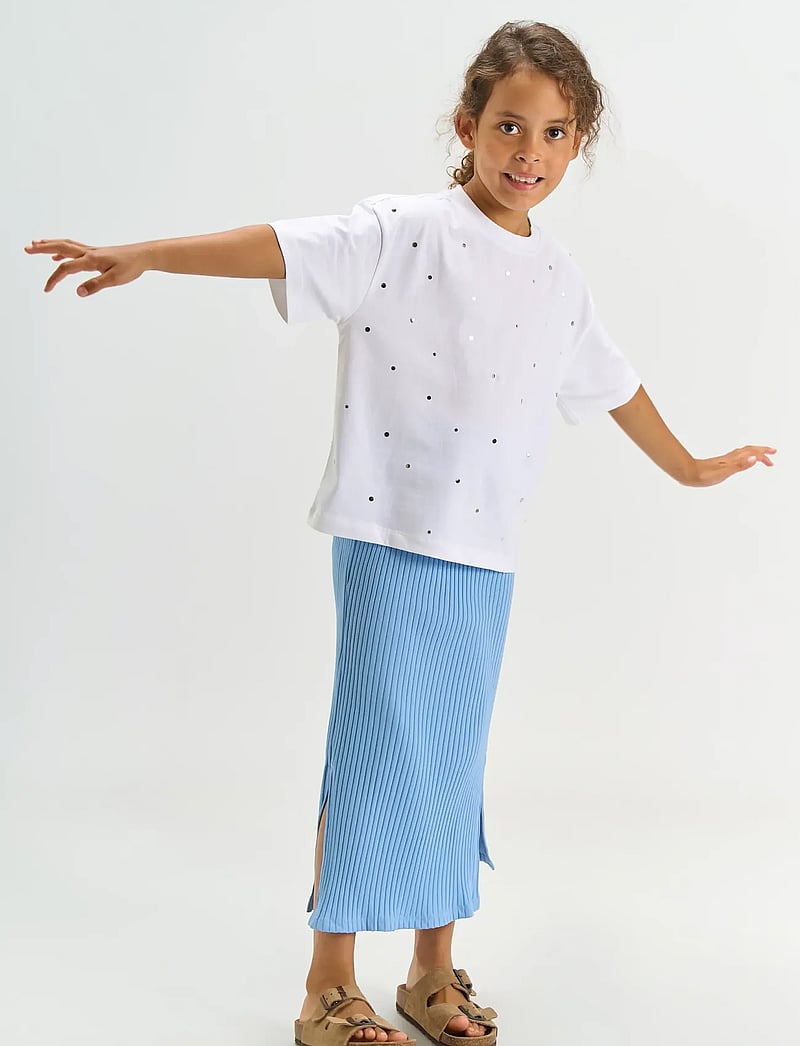 The New - TNTrudie OS S_S Tee - kortærmede t-shirts - bright white - 0