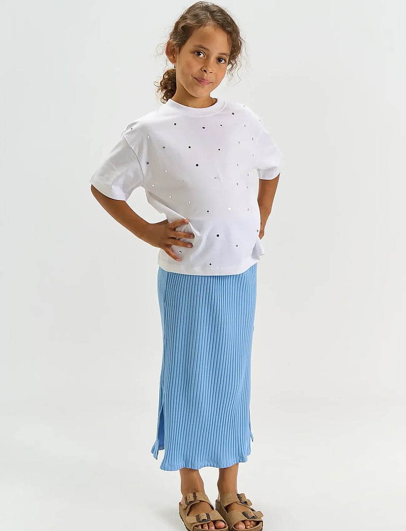 The New - TNTrudie OS S_S Tee - kortærmede t-shirts - bright white - 3