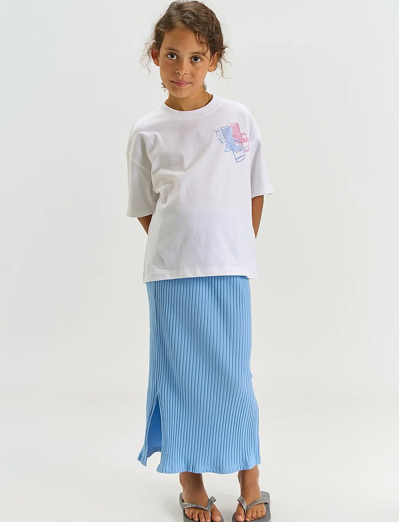 The New - TNThora OS S_S Tee - short-sleeved t-shirts - bright white - 3