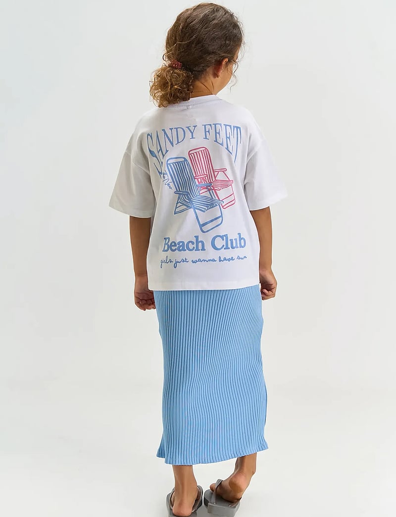 The New - TNThora OS S_S Tee - short-sleeved t-shirts - bright white - 4