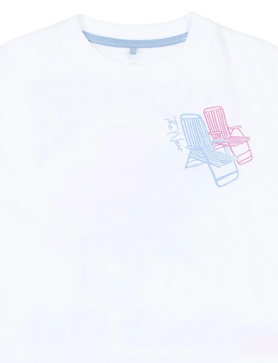The New - TNThora OS S_S Tee - kurzärmelige - bright white - 5