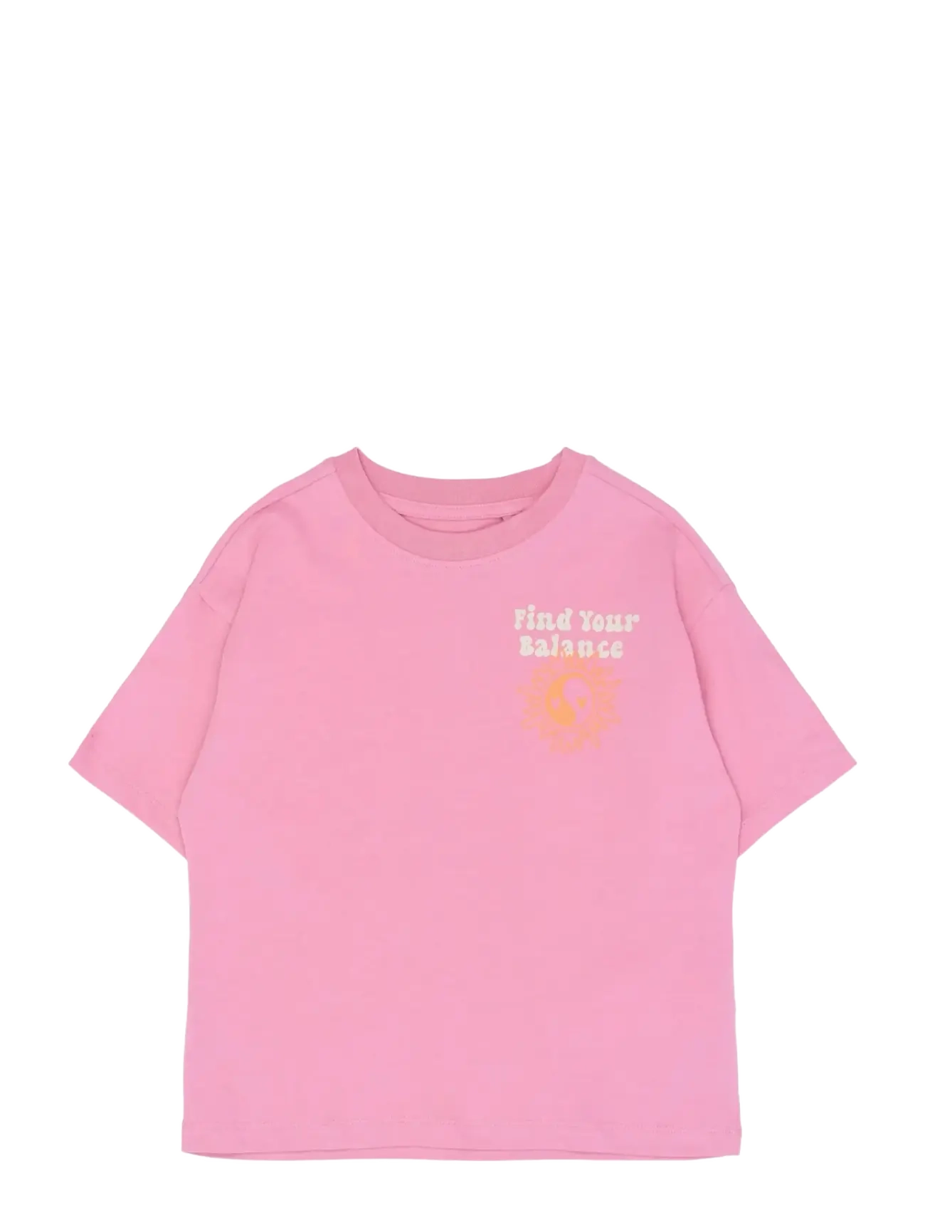 THE NEW Tntaylen Os S_S Tee Pink - 158/164 - Kinder