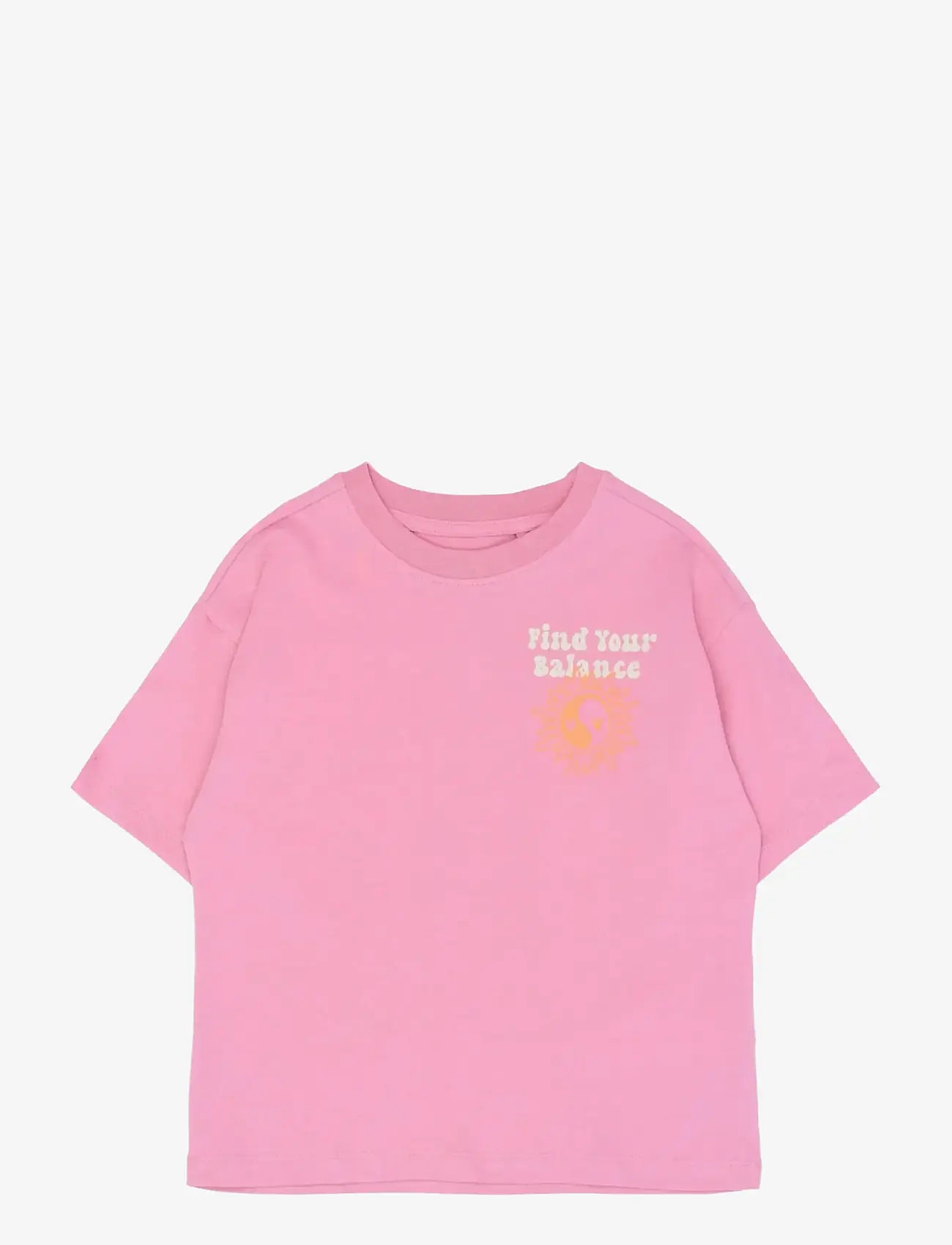 The New - TNTaylen OS S_S Tee - short-sleeved t-shirts - cashmere rose - 1