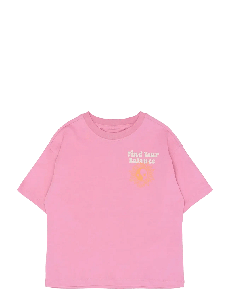 The New - TNTaylen OS S_S Tee - short-sleeved t-shirts - cashmere rose - 1