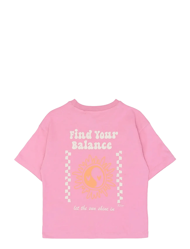 The New - TNTaylen OS S_S Tee - short-sleeved t-shirts - cashmere rose - 2